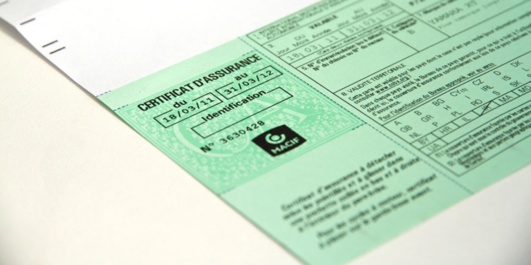 vignette verte assurance voiture